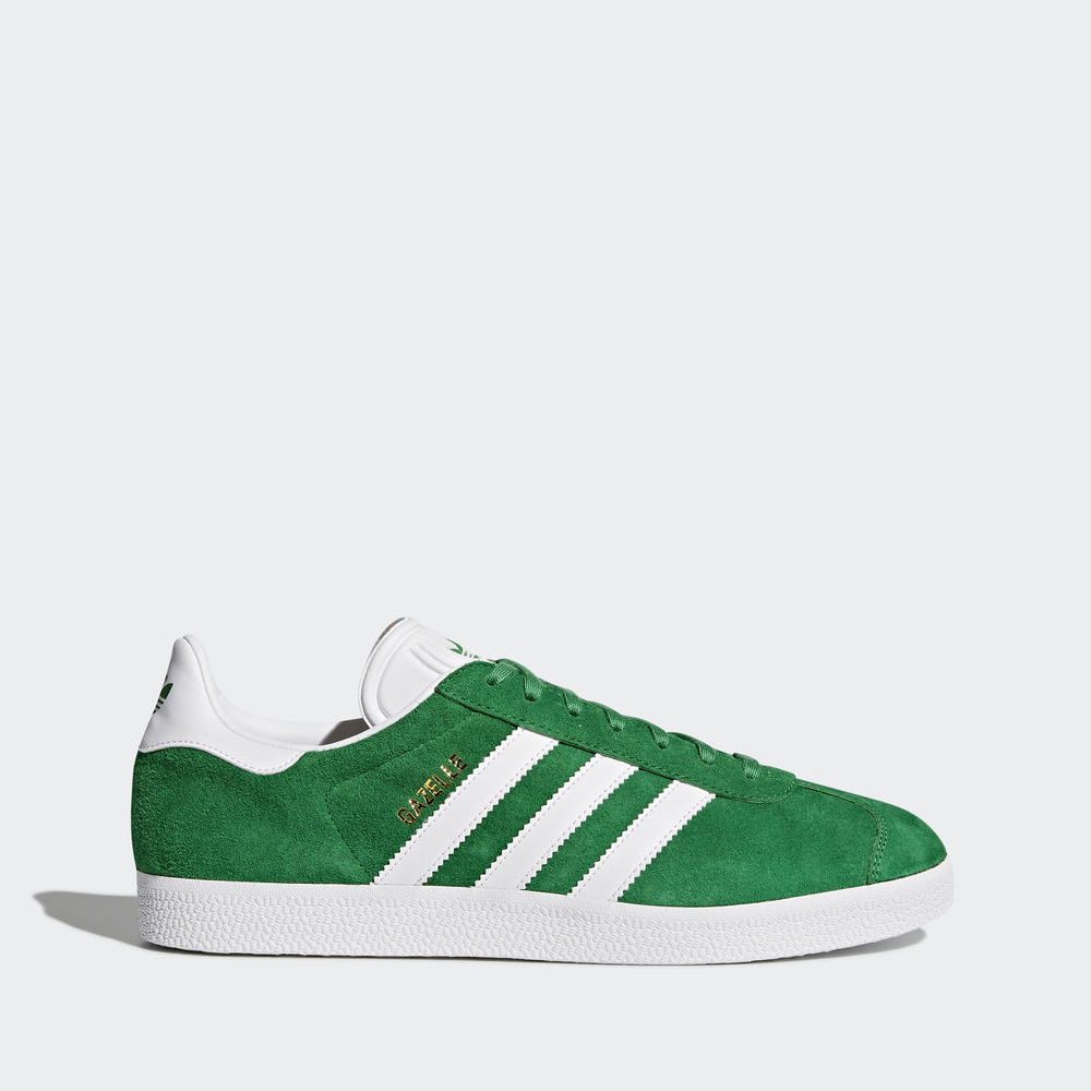 Adidas Gazelle - Originals γυναικεια - Πρασινο/Ασπρα/Χρυσο Χρωμα Μεταλλικός,Μέγεθος: EU 36 – 54 2/3